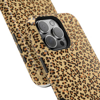 Leopard Print Magnetic Tough Case for iPhone – Bold Style, Rugged Protection  Make a fierce statement while keeping your iPhone safe with this stylish and durable magnetic tough case featuring a trendy leopard print design.