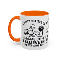 Motivational Workout Coffee Mug, Fitness Mug, Gym Mug, Exercise Mug, Inspirational Mug, Morning Coffee Cup