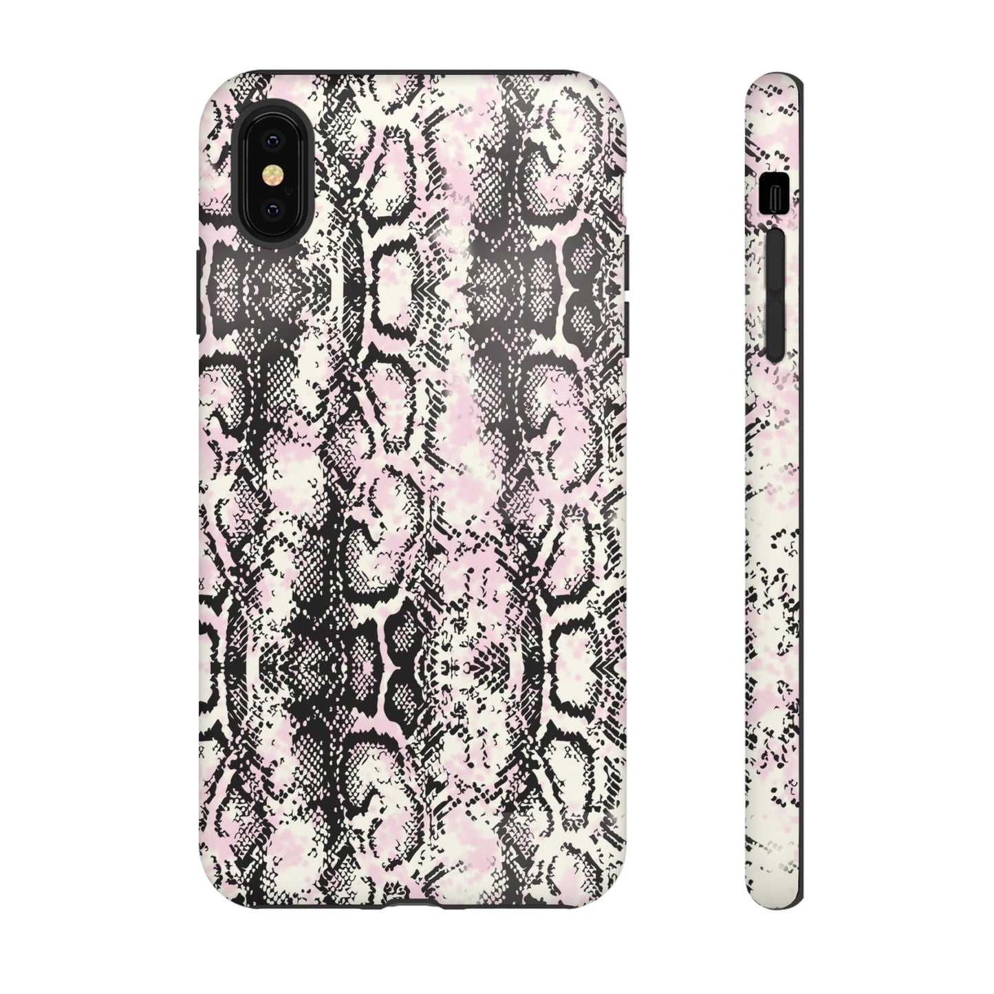 Stylish Snake Print Phone Case - Tough Protection for Trendsetters