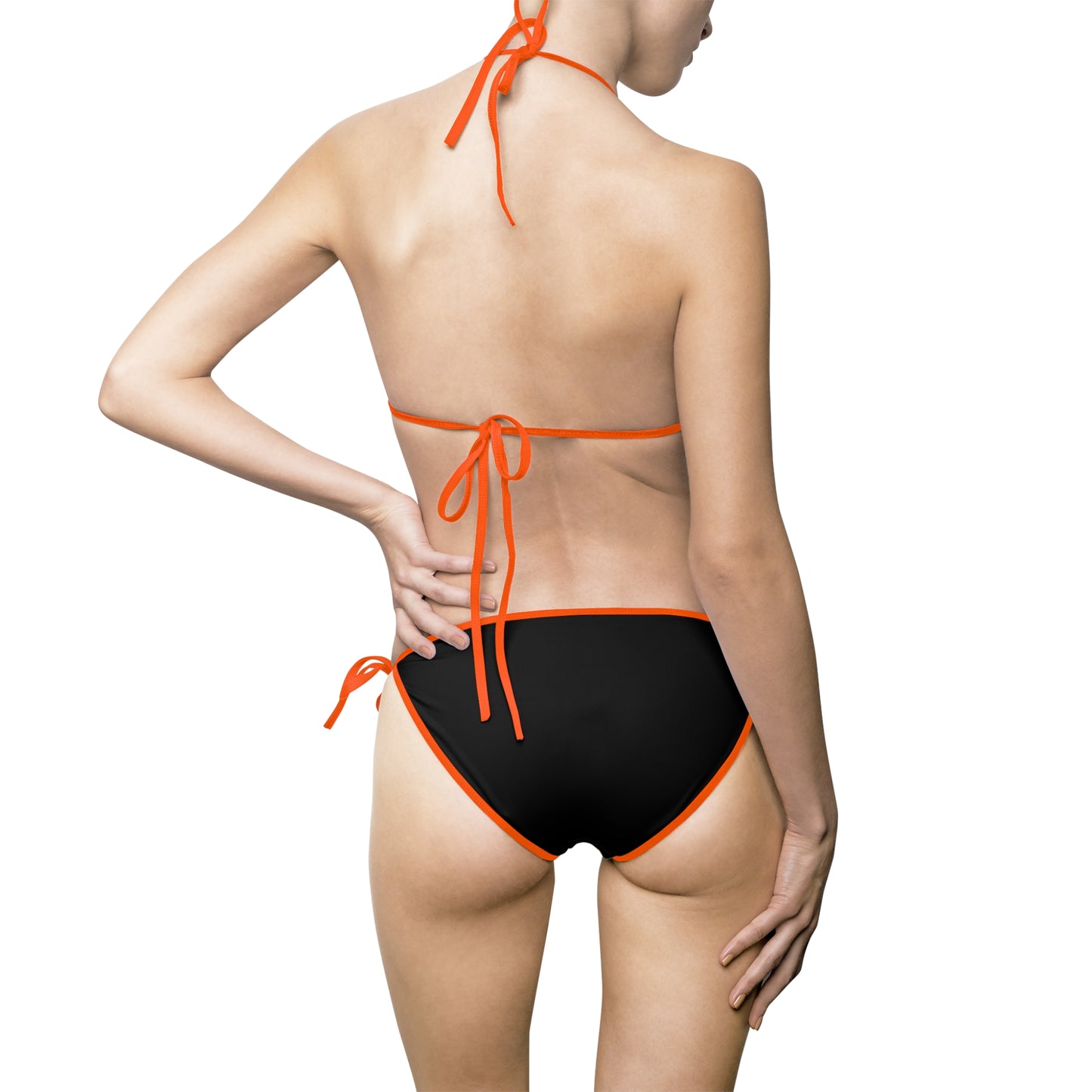 Stylish Black Bikini Swimsuit - Perfect for Beach Days and Summer Fun