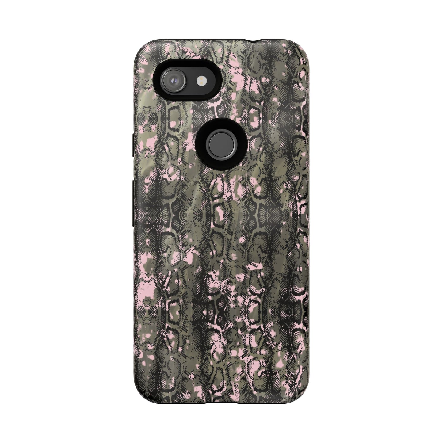 Stylish Snake Print Phone Case for Tough Protection