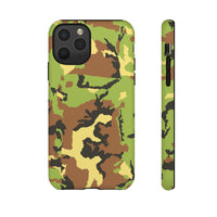 Camo Tough Phone Case - Durable Military Style Cover for Adventure Lovers