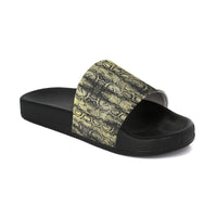 Stylish Snake Print Women's Slide Sandals - Comfortable Summer Footwear