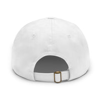Adventure Dad Hat with Leather Patch – Perfect for Outdoor Enthusiasts