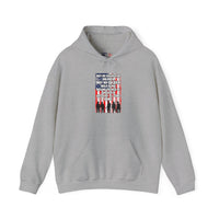 Patriotic Memorial Hoodie: Honor our Heroes, Unisex Sweatshirt for Veterans, Remembrance Day, Gift for Military Families,