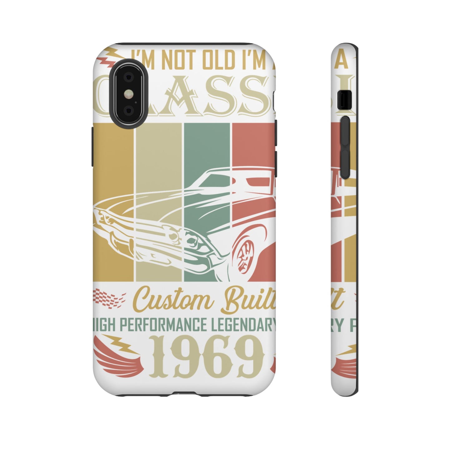 Vintage Classic Car Tough Case - Retro 1969 Design