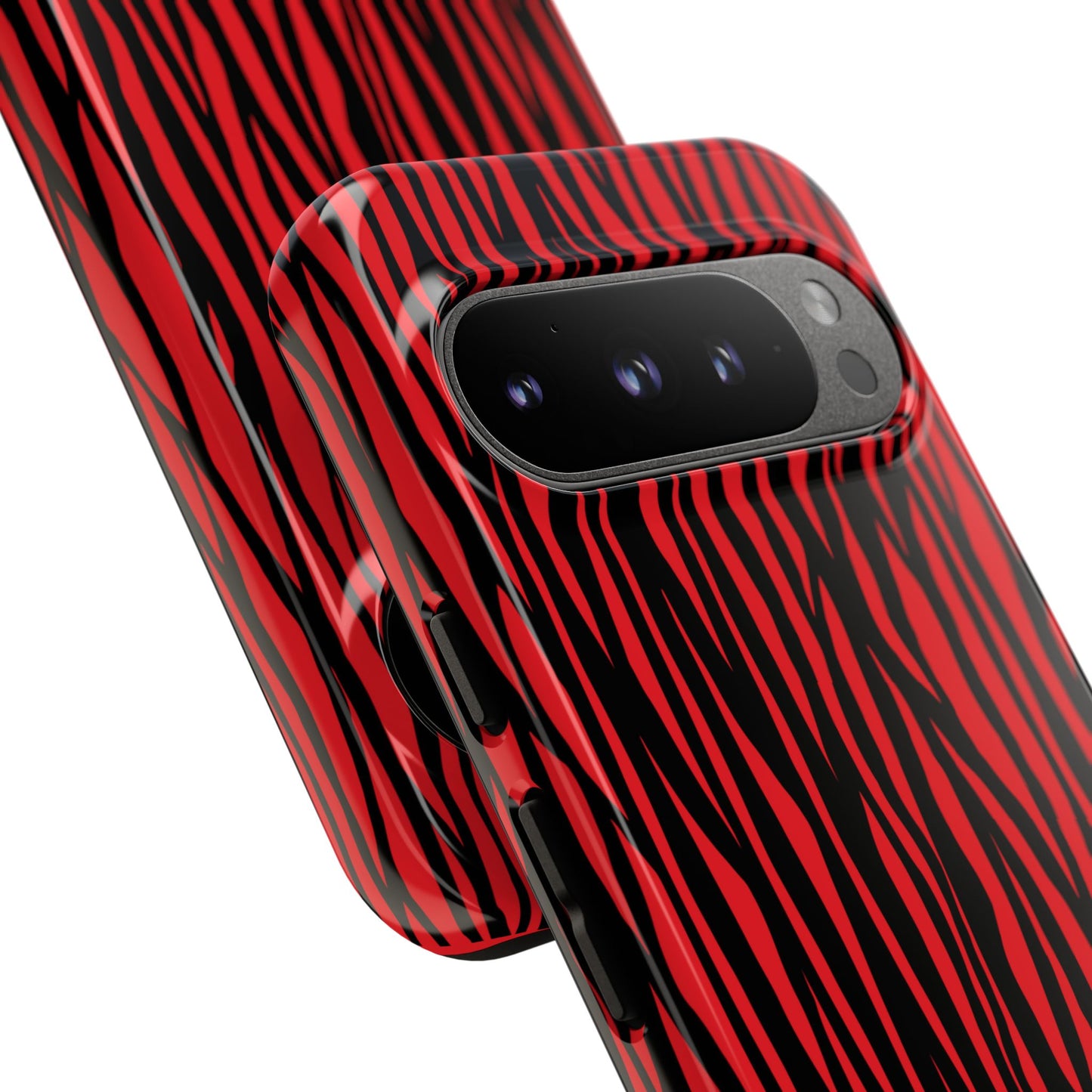 Bold Zebra Print Phone Case - Tough Protection for Trendsetters