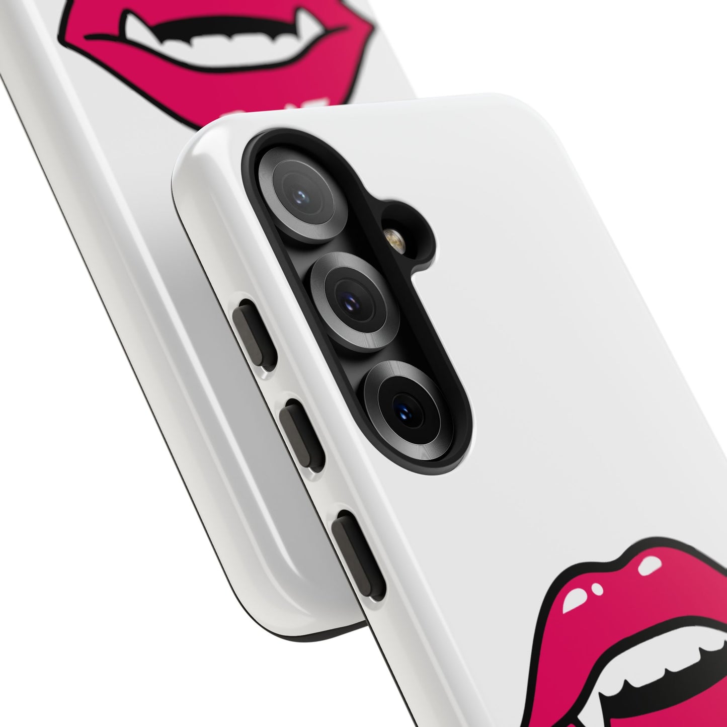 Vampire Mouth Phone Case - Tough Cases for Halloween, Gift for Spooky Lovers, Quirky Phone Accessories, Fun Tech Gear