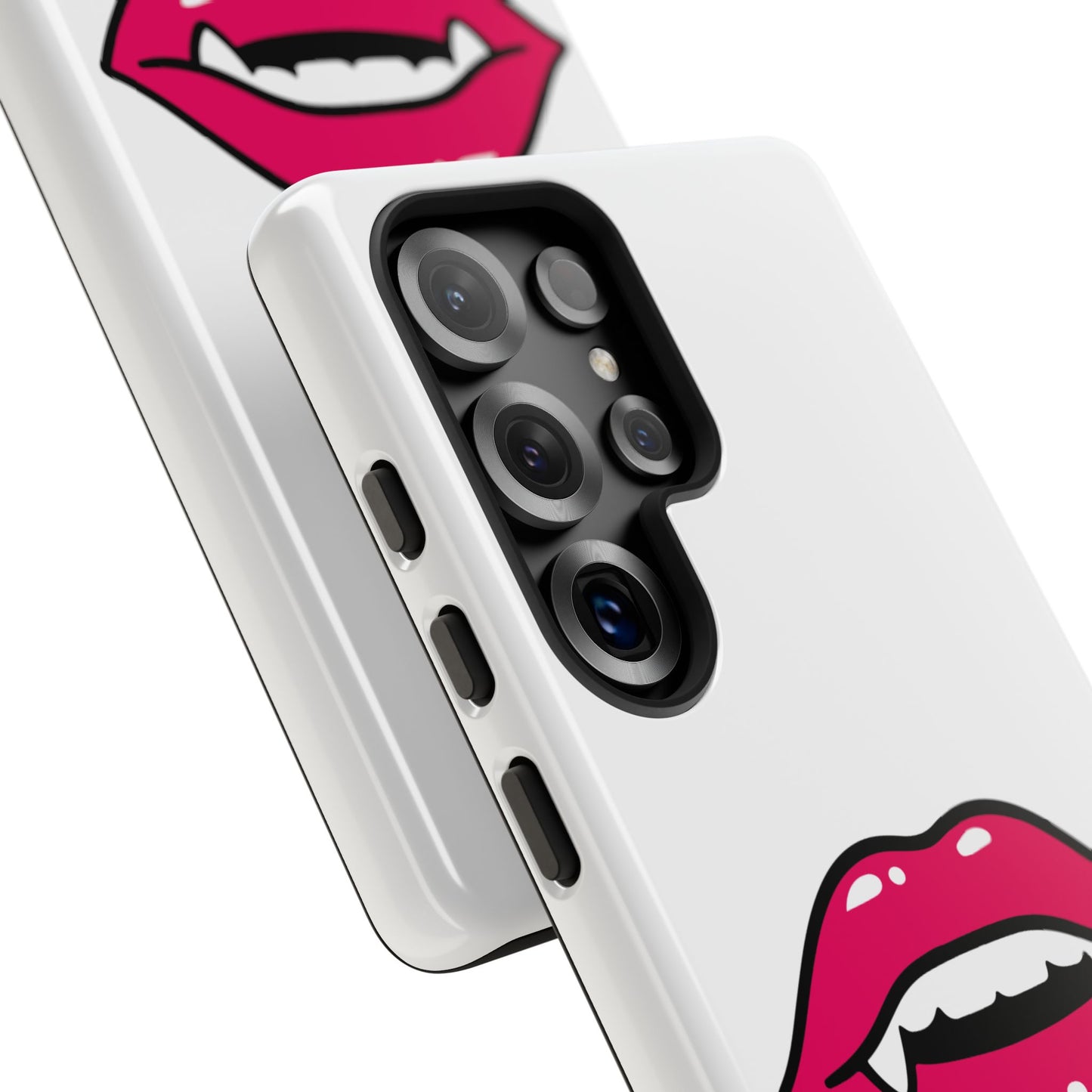 Vampire Mouth Phone Case - Tough Cases for Halloween, Gift for Spooky Lovers, Quirky Phone Accessories, Fun Tech Gear