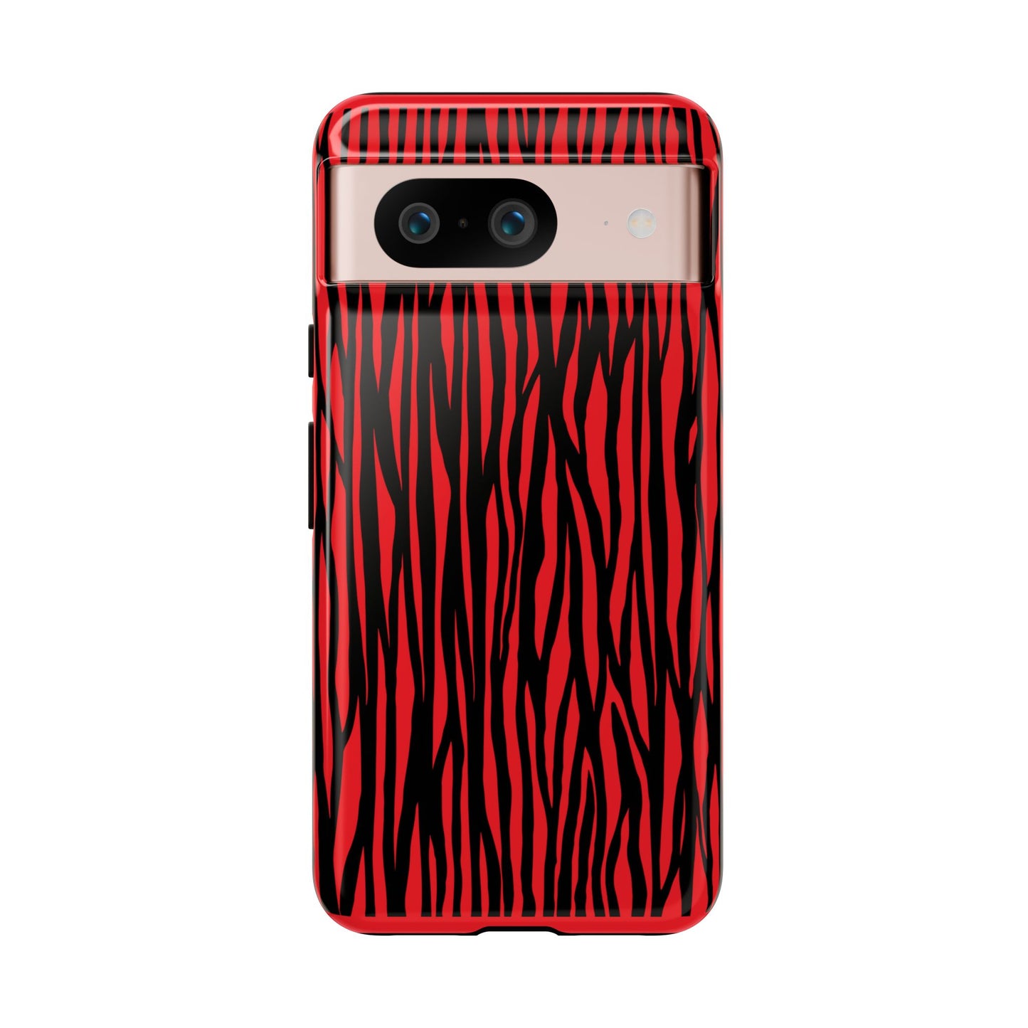 Bold Zebra Print Phone Case - Tough Protection for Trendsetters