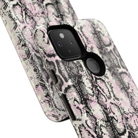 Stylish Snake Print Phone Case - Tough Protection for Trendsetters