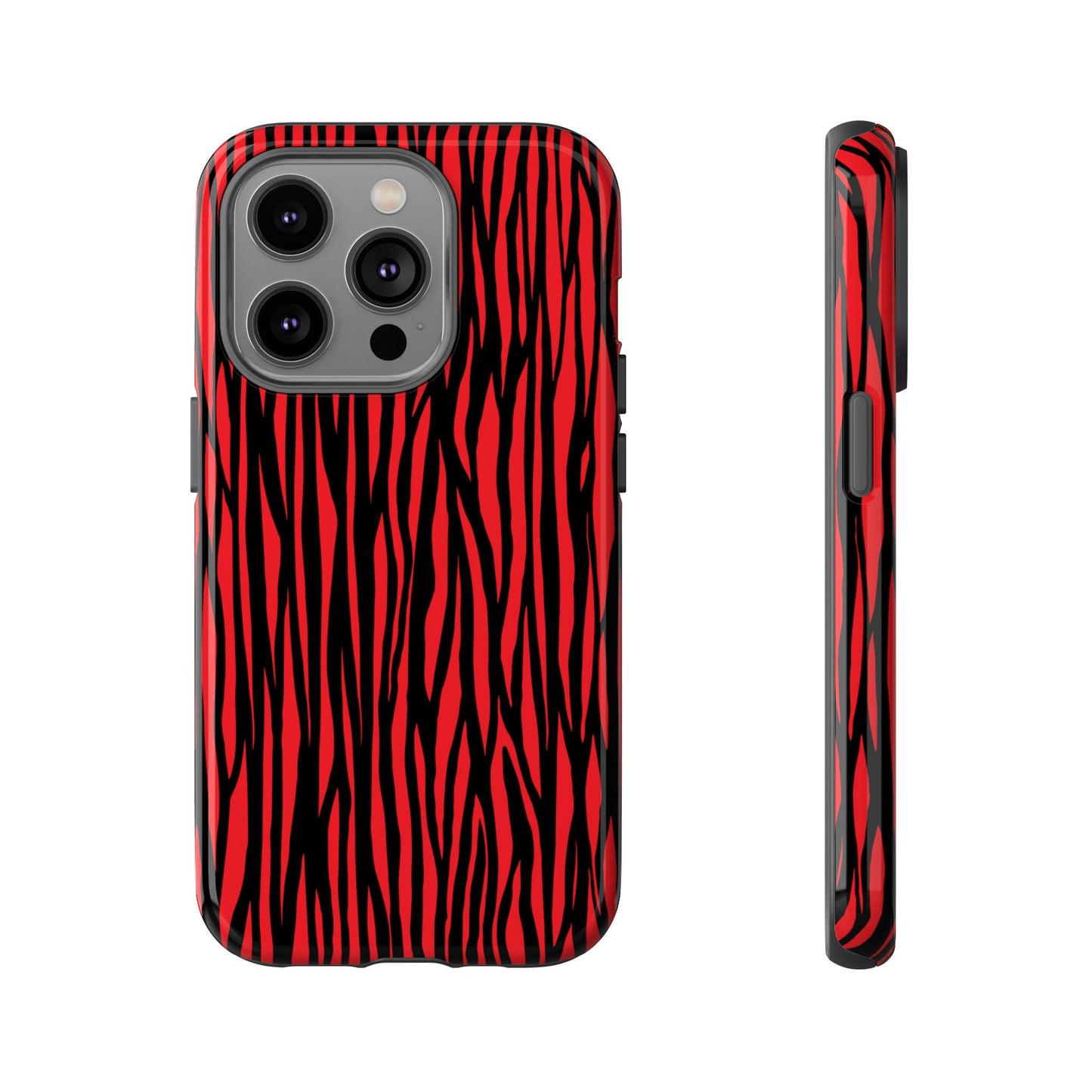 Bold Zebra Print Phone Case - Tough Protection for Trendsetters