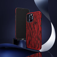 Bold Zebra Print Phone Case - Tough Protection for Trendsetters