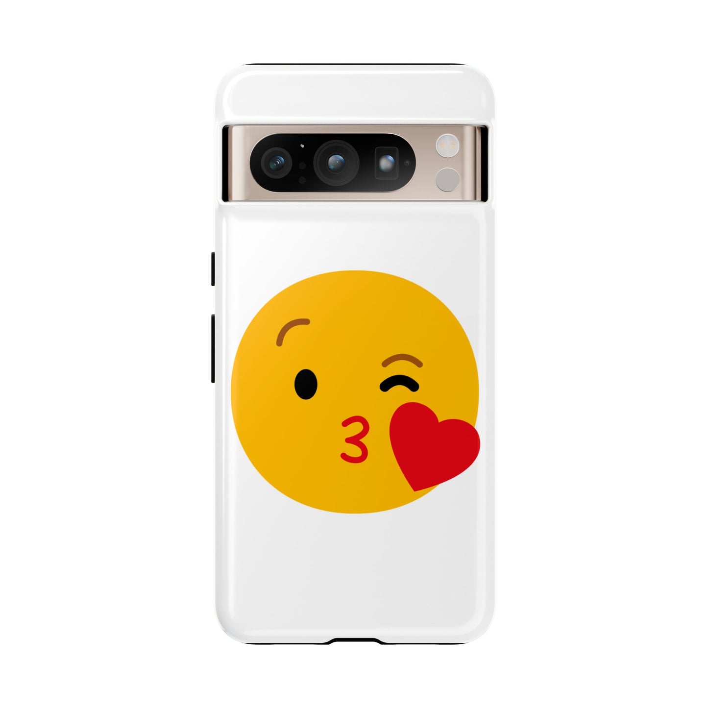 Cute Emoji Phone Case - Kissy Face Design for Stylish Protection