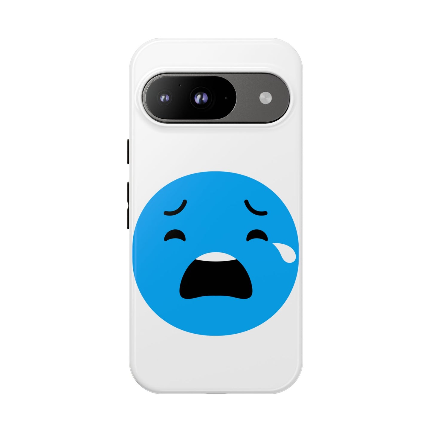 Funny Sad Face Phone Case - Tough and Stylish