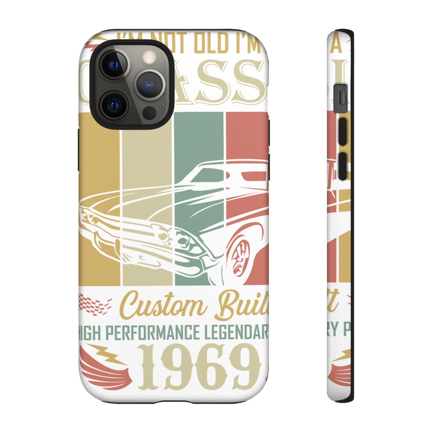 Vintage Classic Car Tough Case - Retro 1969 Design