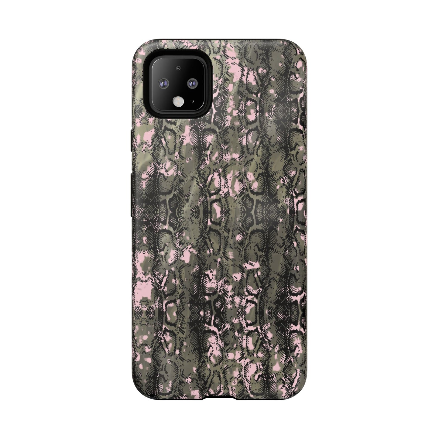 Stylish Snake Print Phone Case for Tough Protection