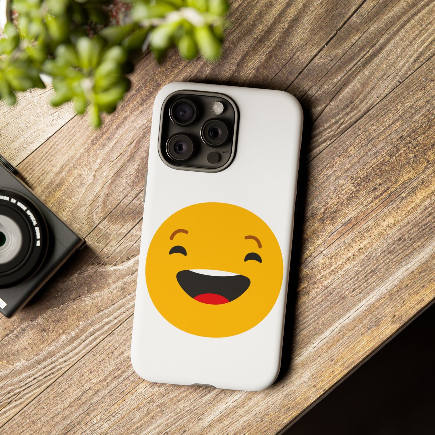 Happy Emoji Phone Case - Tough Cases for Joyful Vibes