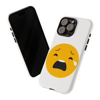 Emotional Tough Case – Sad Emoji Phone Case for Supportive Gifts