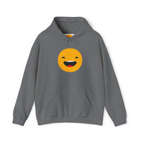 Happy Emoji Unisex Hoodie - Cozy Sweatshirt with Smiley Face Design