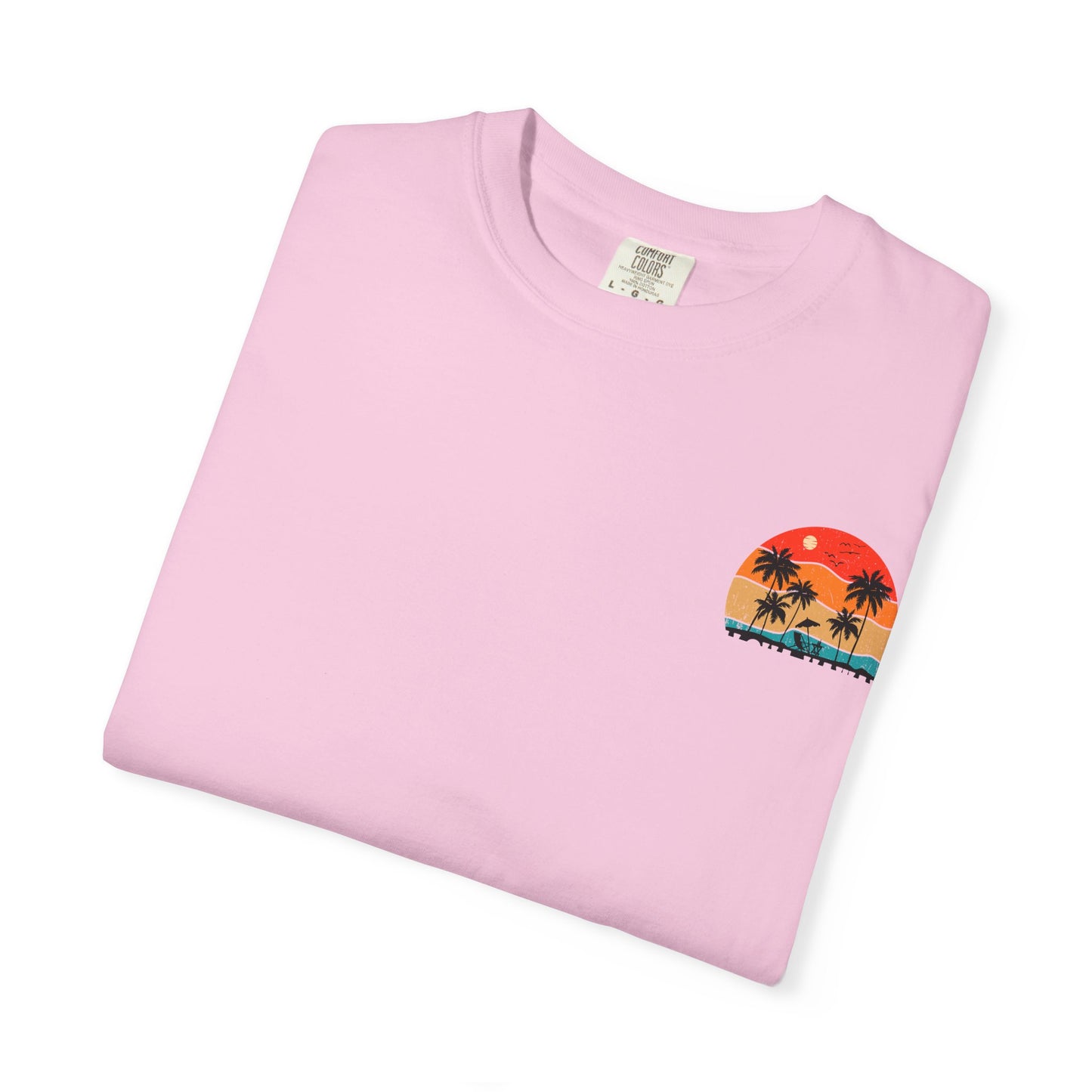 Sunset Vibe Unisex T-Shirt - Tropical Paradise Design