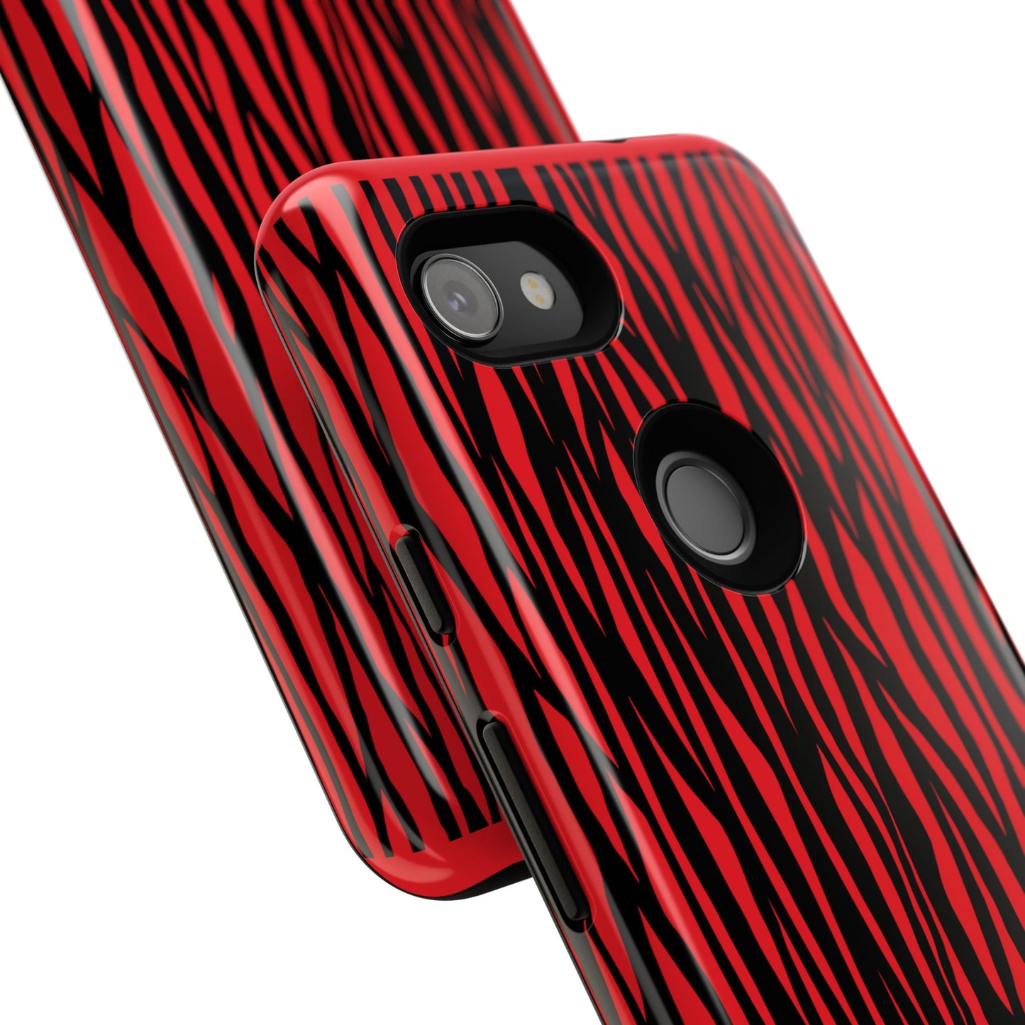 Bold Zebra Print Phone Case - Tough Protection for Trendsetters
