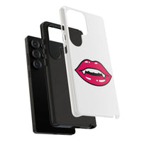 Vampire Mouth Phone Case - Tough Cases for Halloween, Gift for Spooky Lovers, Quirky Phone Accessories, Fun Tech Gear