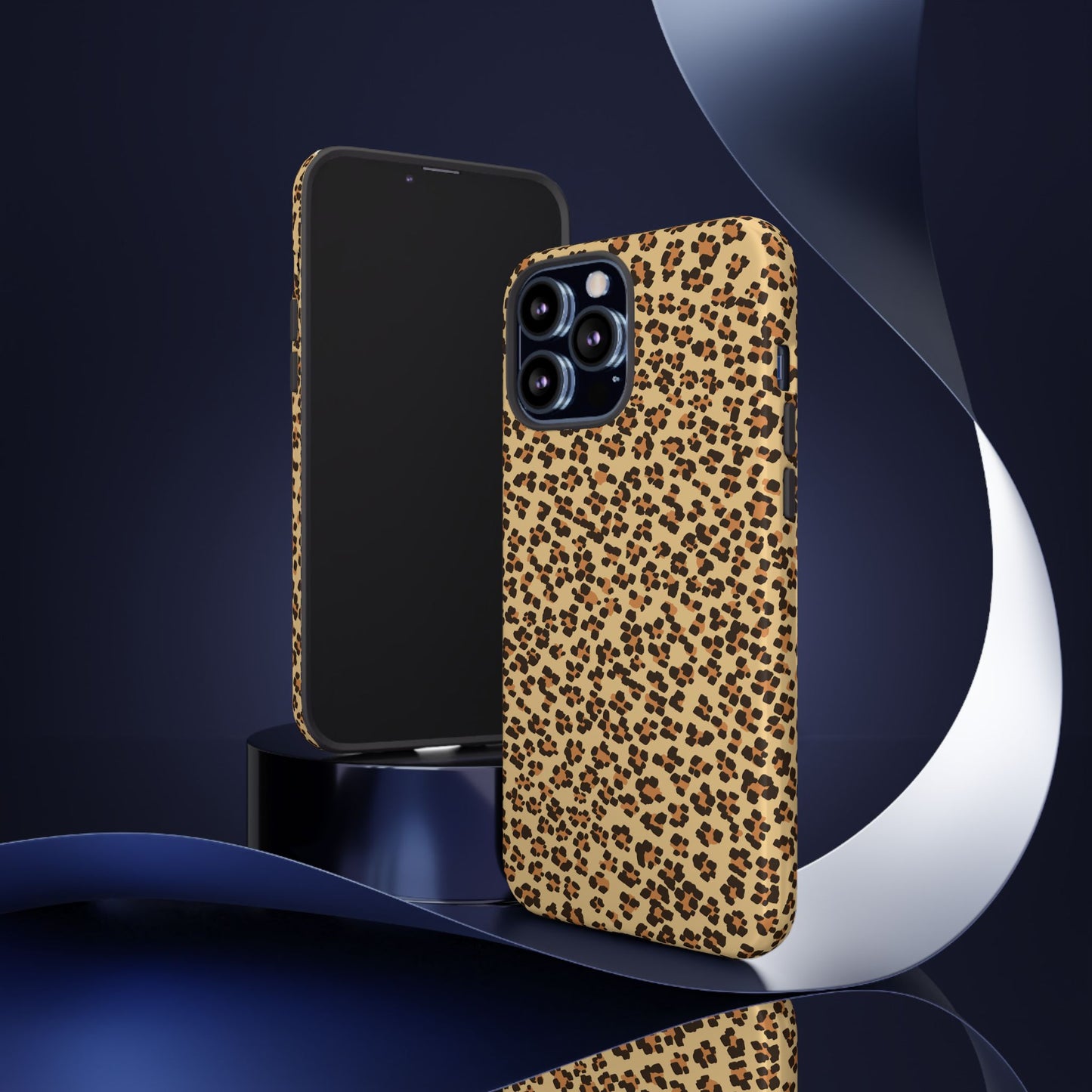 Wild Leopard Print Phone Case - Stylish & Durable Protection