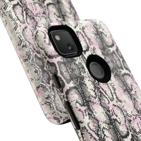 Stylish Snake Print Phone Case - Tough Protection for Trendsetters