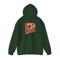 Surfing Vibes Hooded Sweatshirt, Beachwear, Gift for Surfers, Summer Fashion, Casual Wear, Coastal Style