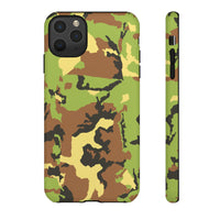 Camo Tough Phone Case - Durable Military Style Cover for Adventure Lovers