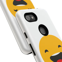 Happy Face Tough Phone Case - Durable Protection with Smile Design