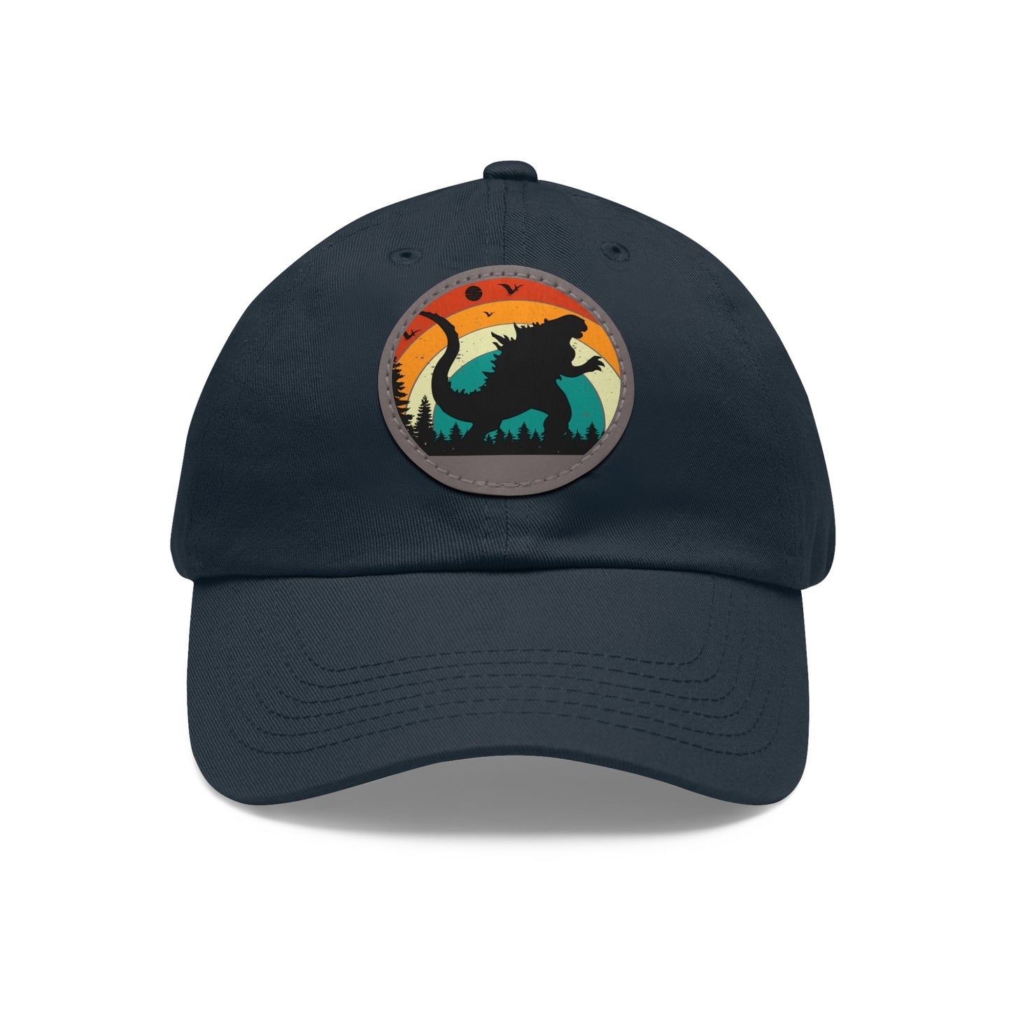 Adventure Dad Hat with Leather Patch – Perfect for Outdoor Enthusiasts