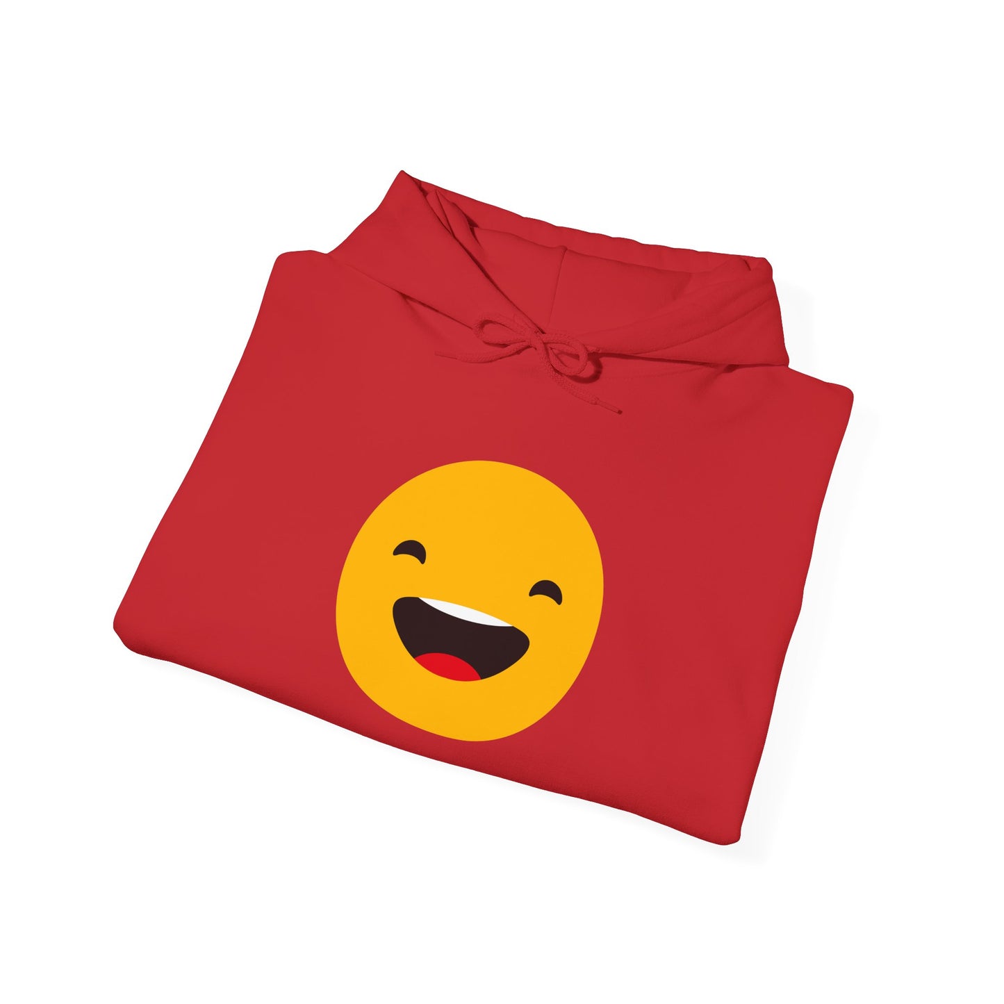 Happy Emoji Unisex Hoodie - Cozy Sweatshirt with Smiley Face Design