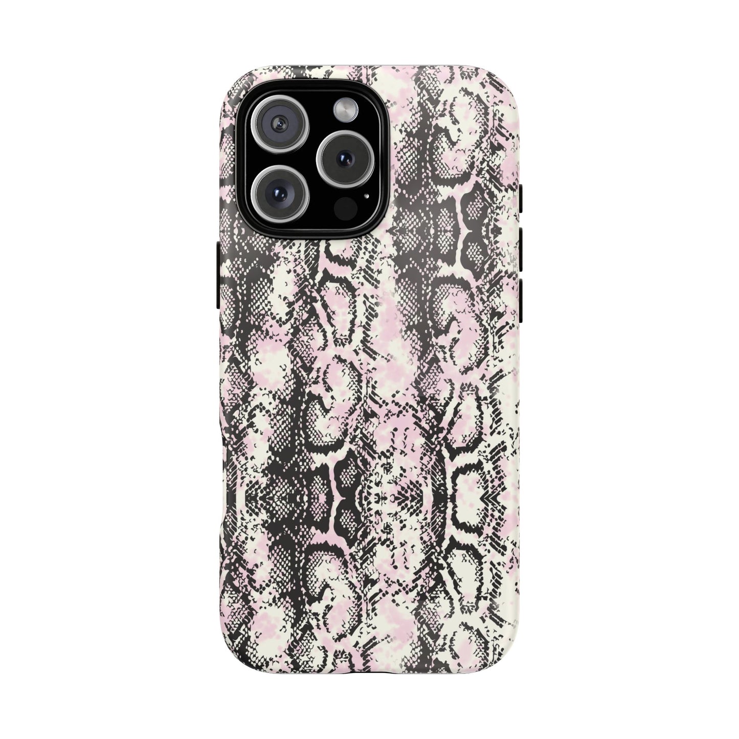 Stylish Snake Print Phone Case – Trendy Design, Tough Protection  Make a bold fashion statement while keeping your phone safe with this sleek and durable snake print case.