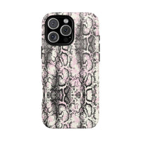 Stylish Snake Print Phone Case – Trendy Design, Tough Protection  Make a bold fashion statement while keeping your phone safe with this sleek and durable snake print case.