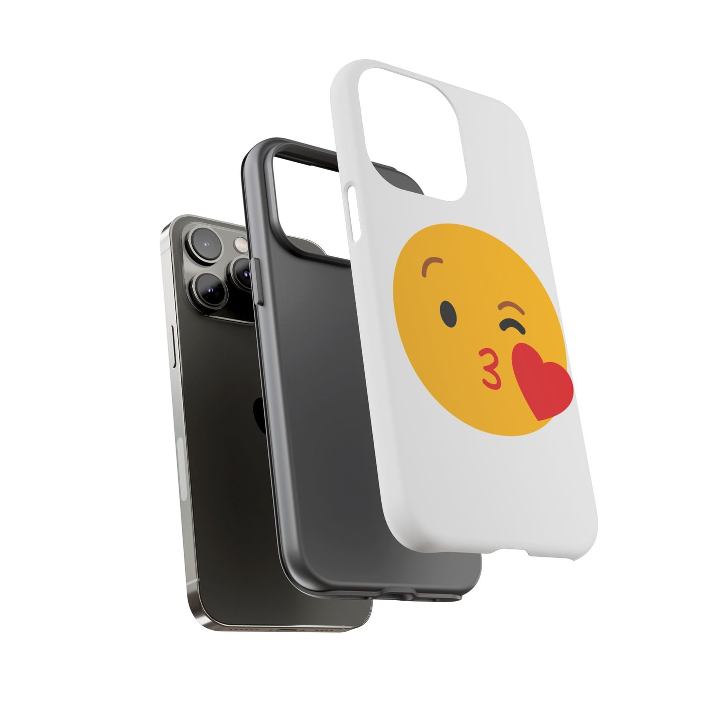 Cute Emoji Phone Case - Kissy Face Design for Stylish Protection
