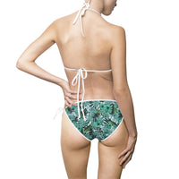 Tropical Floral Women's Bikini Swimsuit - Perfect for Summer Fun