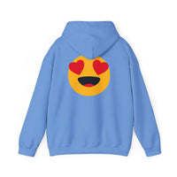 Heart Eyes Emoji Hoodie - Unisex Heavy Blend™ Sweatshirt