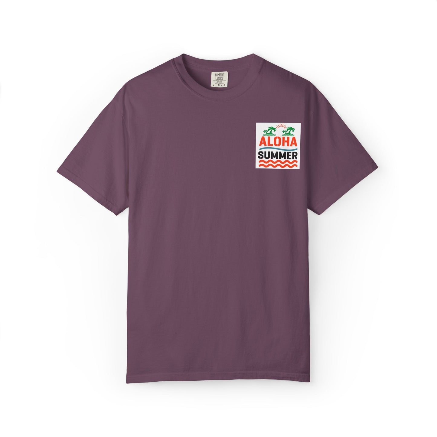 Aloha Summer Unisex T-Shirt, Beach Shirt, Vacation Tee, Summer Apparel, Tropical Graphic Tee, iconic Waikiki Beach Maui ,Oahu