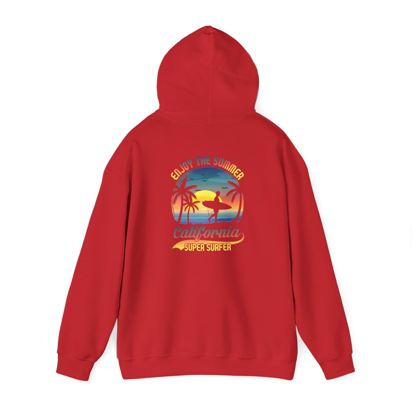 Unisex Heavy Blend™Hooded Sweatshirt California surfing is more than just a sport  it’s a lifestyle,a culture, vibe  🌊🏄‍♂️