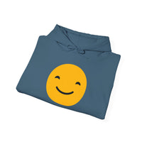 Smiley Face Unisex Hoodie - Happy Vibe Sweatshirt