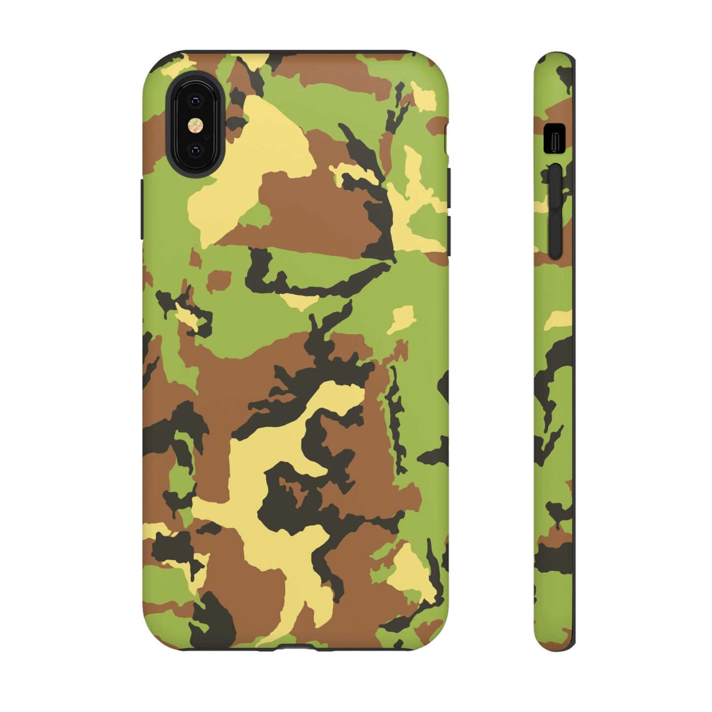 Camo Tough Phone Case - Durable Military Style Cover for Adventure Lovers