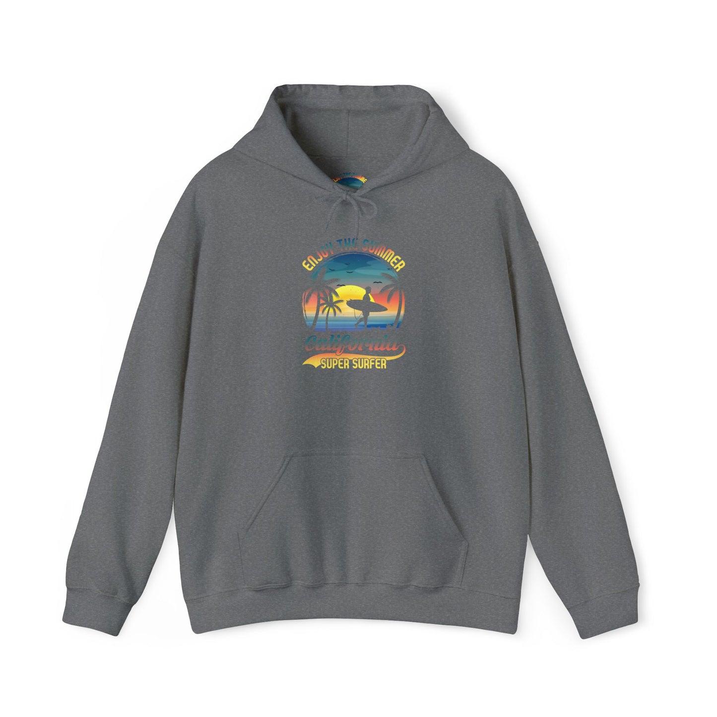 Unisex Heavy Blend™Hooded Sweatshirt California surfing is more than just a sport  it’s a lifestyle,a culture, vibe  🌊🏄‍♂️