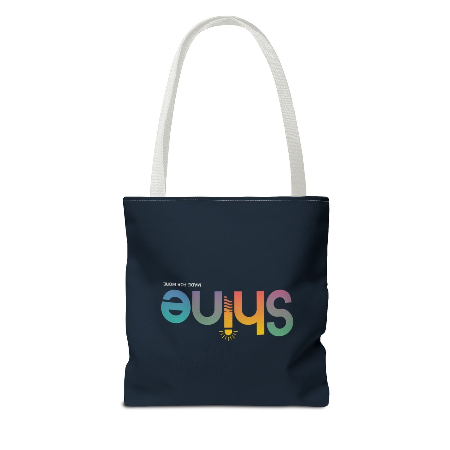 Inspirational Tote Bag - Shine, Motivational Gift, Reusable Shopping Bag, Eco-Friendly Fashion, Daily Use Bag