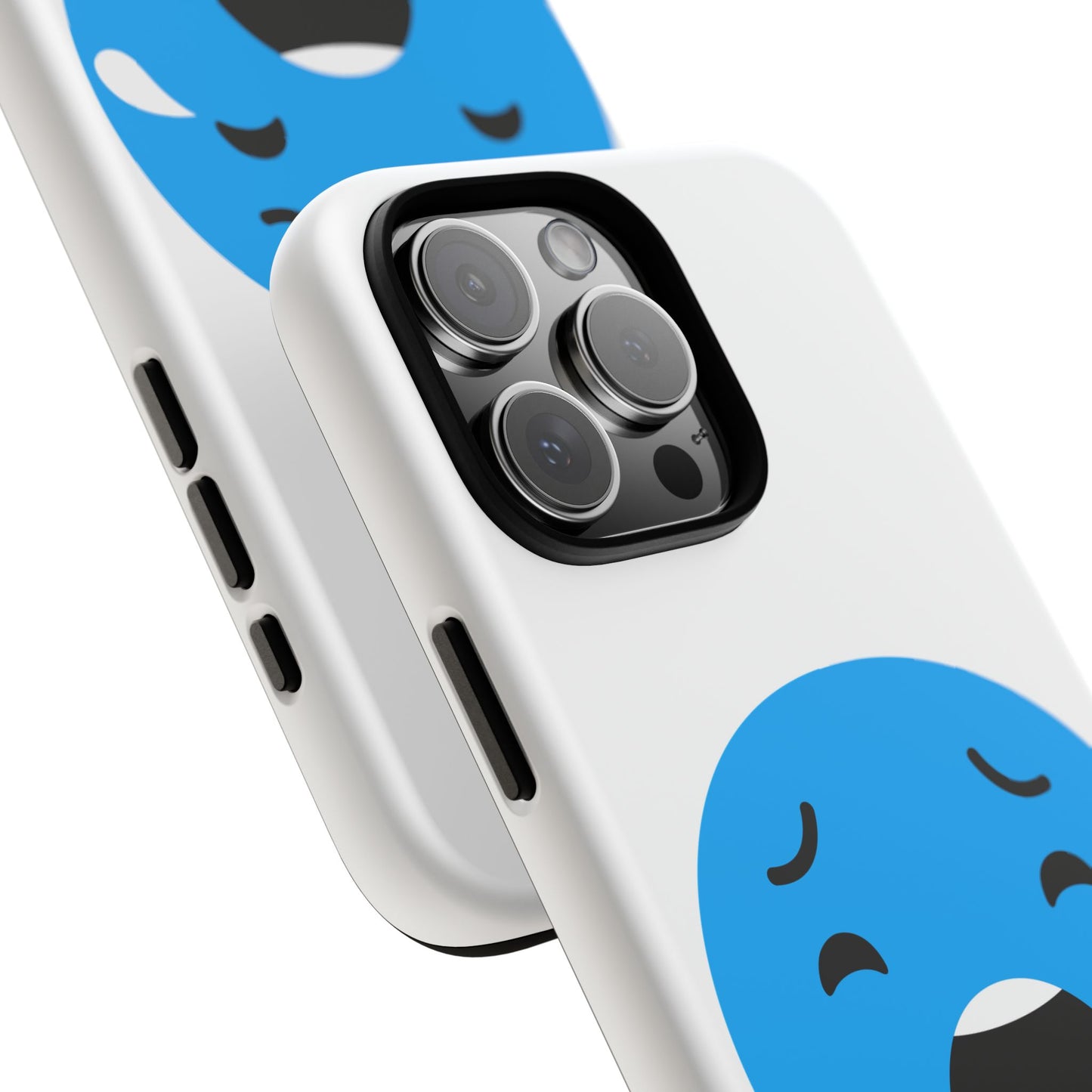 Funny Sad Face Phone Case - Tough and Stylish