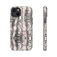 Stylish Snake Print Phone Case - Tough Protection for Trendsetters