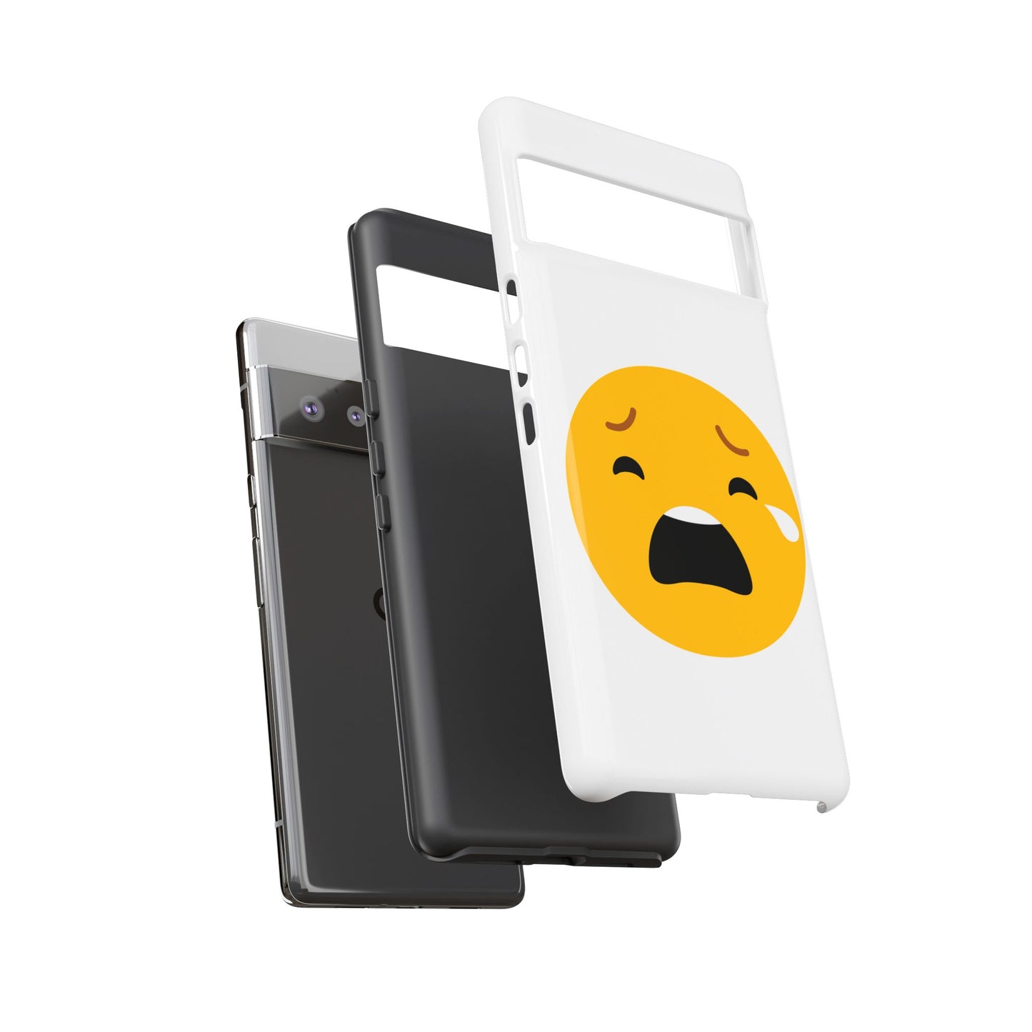 Emotional Tough Case – Sad Emoji Phone Case for Supportive Gifts