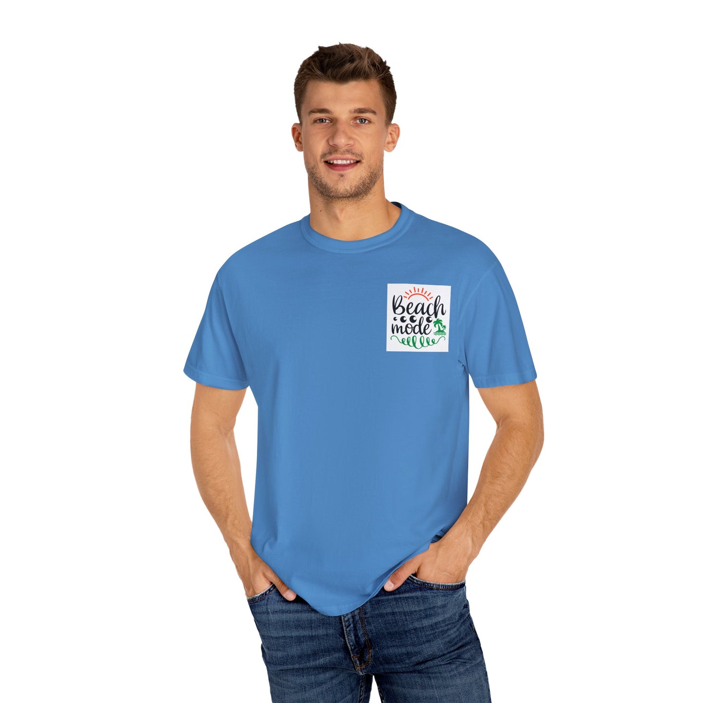 Beach Mode Unisex T-Shirt, Summer Vibes Tee, Vacation Outfit, Beachwear, Gift for Him/Her, Casual Wear