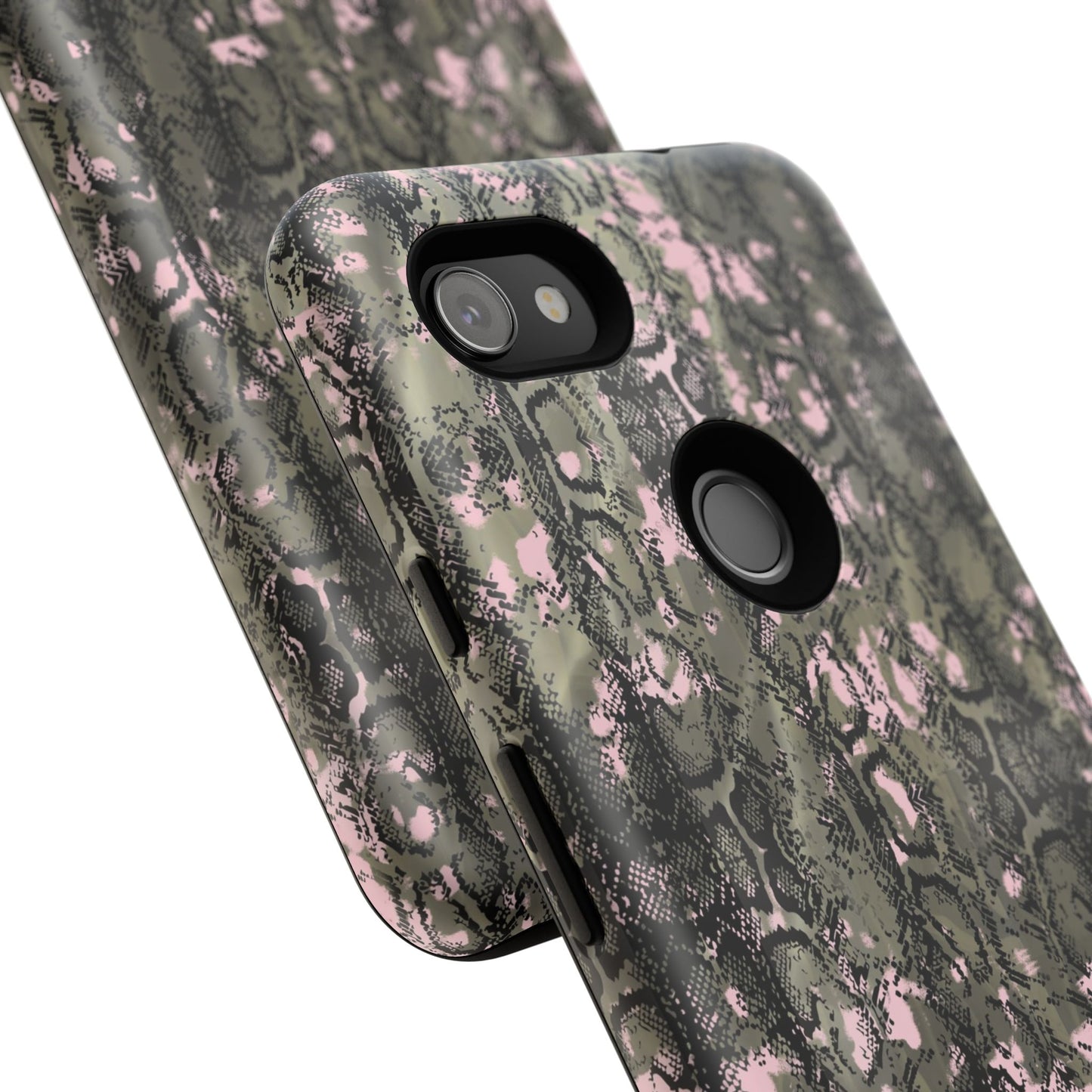 Stylish Snake Print Phone Case for Tough Protection